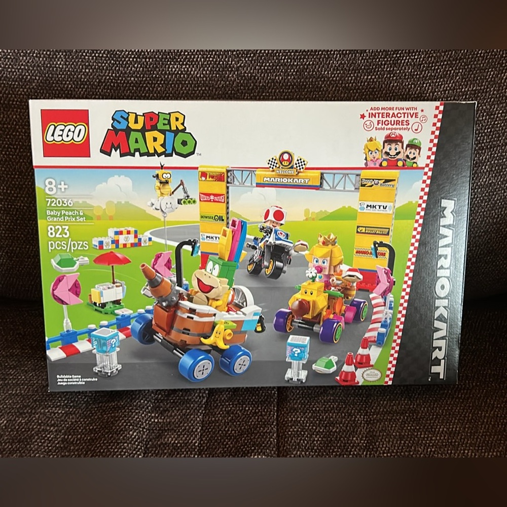 LEGO Super Mario Baby Peach & Grand Prix Set